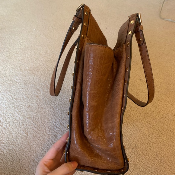 NWOT Michael Kors Newbury Studded Leather Tote - Picture 4 of 8